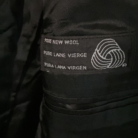 Stars Toronto Oversized Blazer. Fine plaid. %100 Wool - Picture 2 of 7